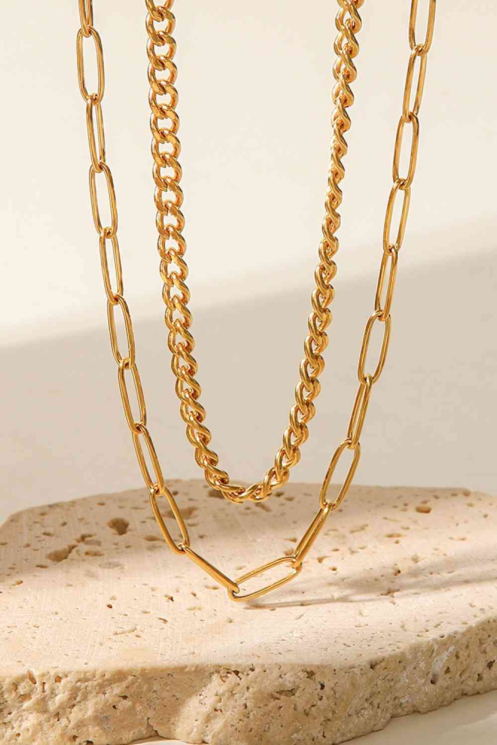 Lets Link Layered Necklace