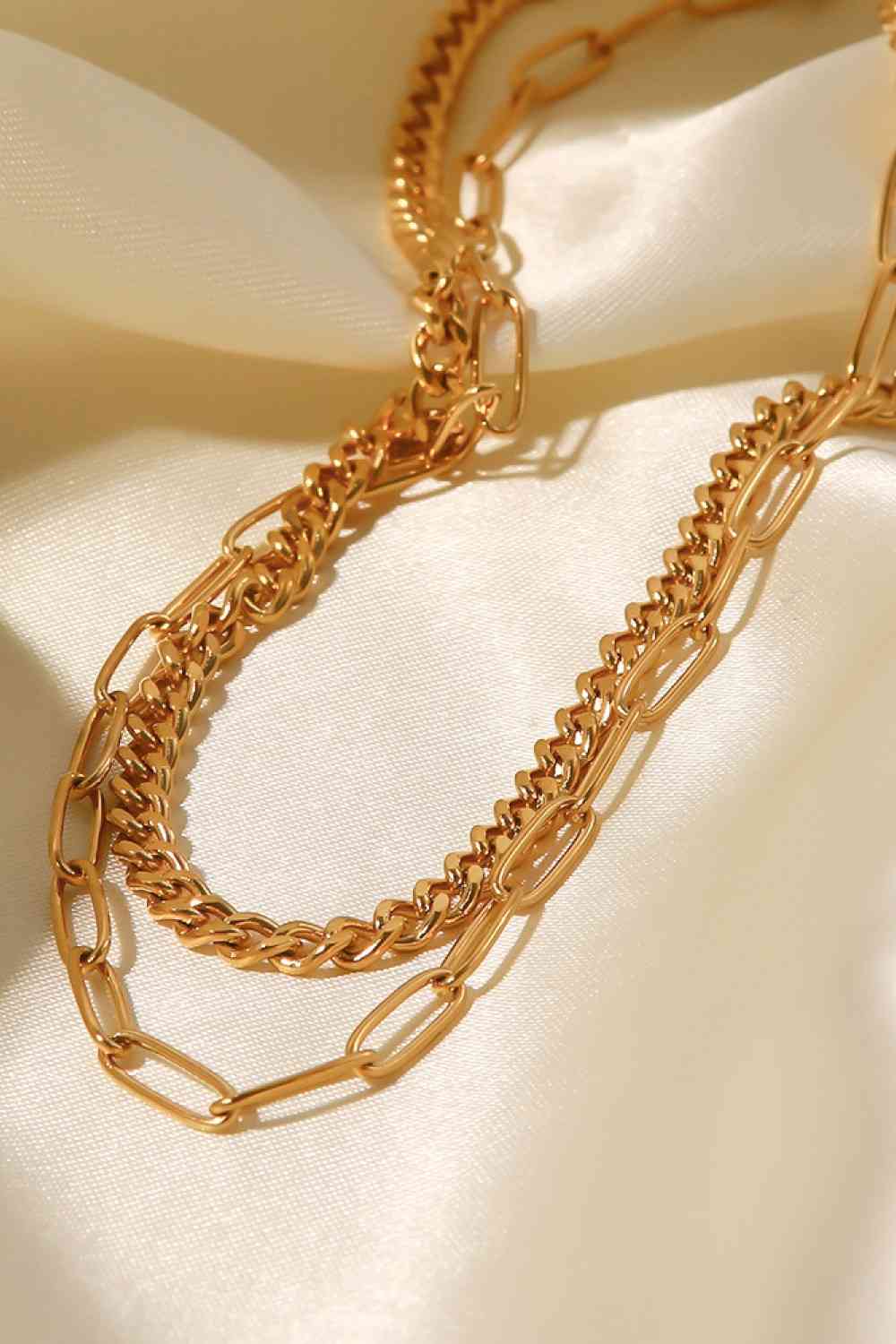 Lets Link Layered Necklace